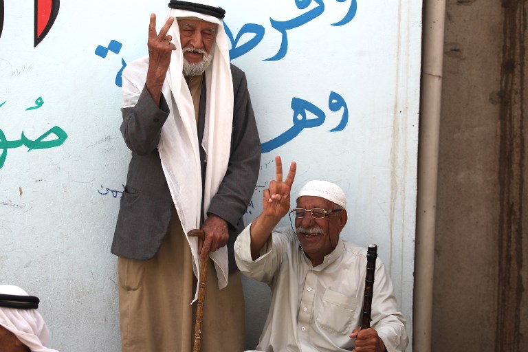 People in the Kurdistan Region and Iraq vote in the parliamentary elections across the country. (Photo: AFP)